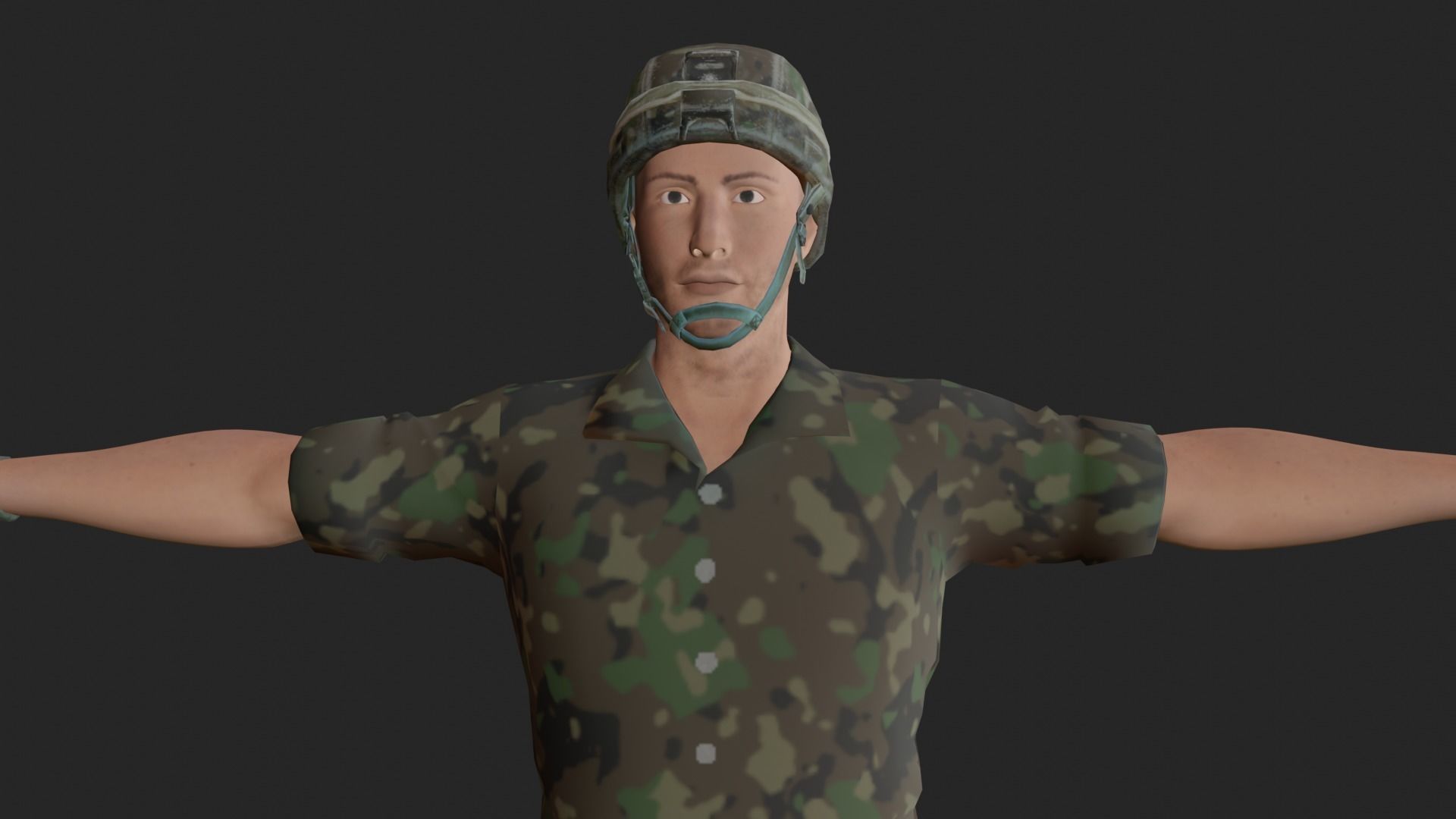 police and soldier pack for unity 3D Model Collection_13