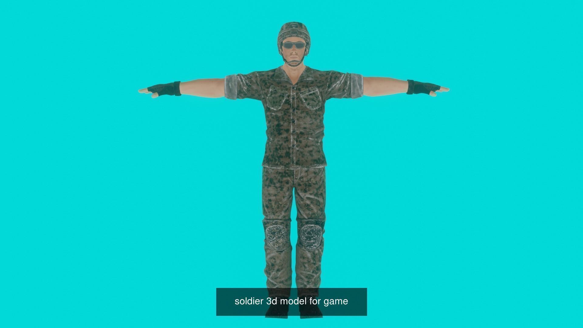 police and soldier pack for unity 3D Model Collection_3