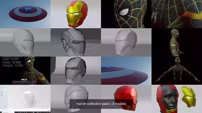 marvel collection pack 