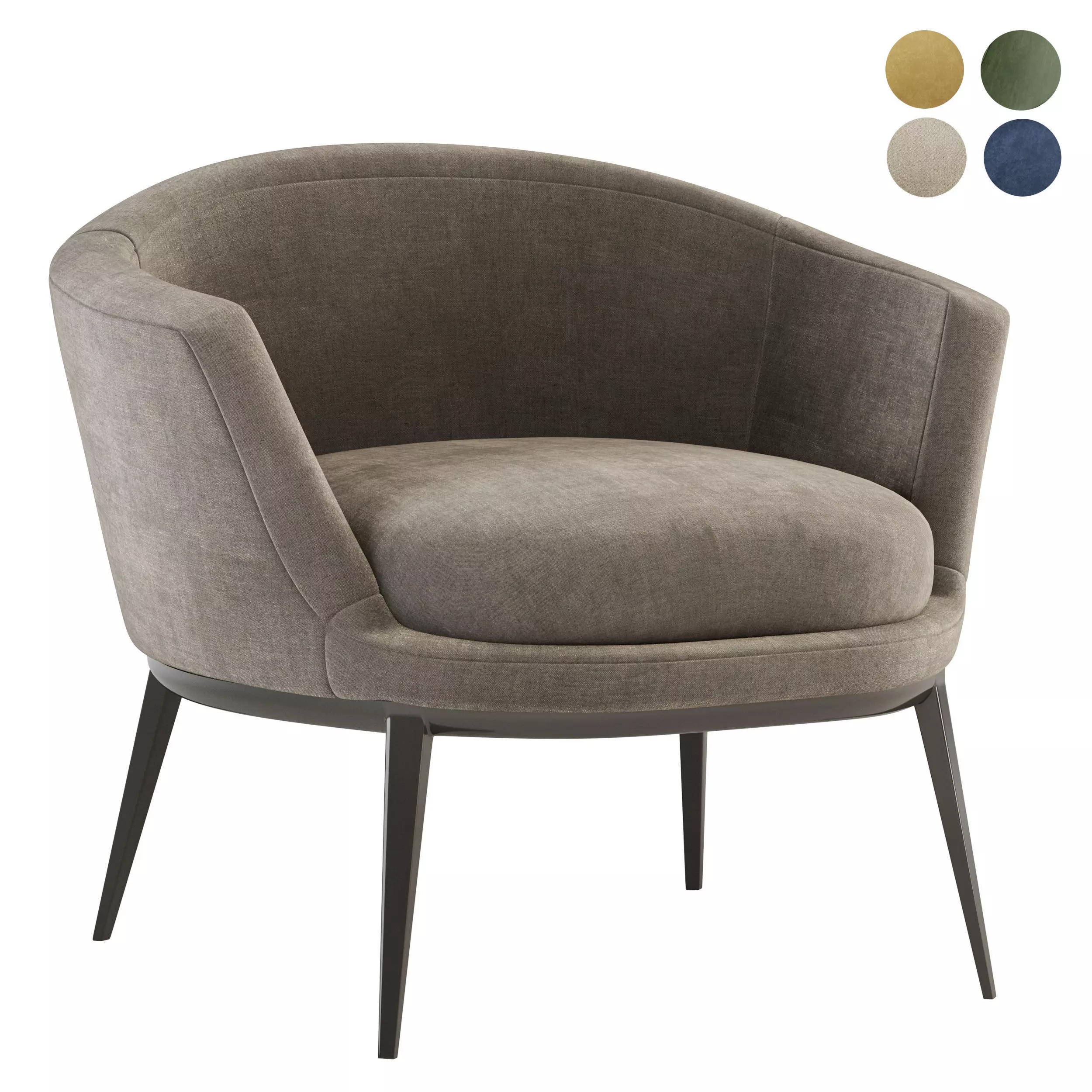 Caratos maxalto armchair 3D model