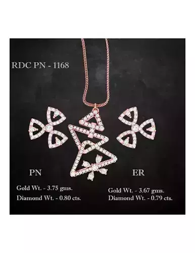 Pendant Earrings combo - 1168