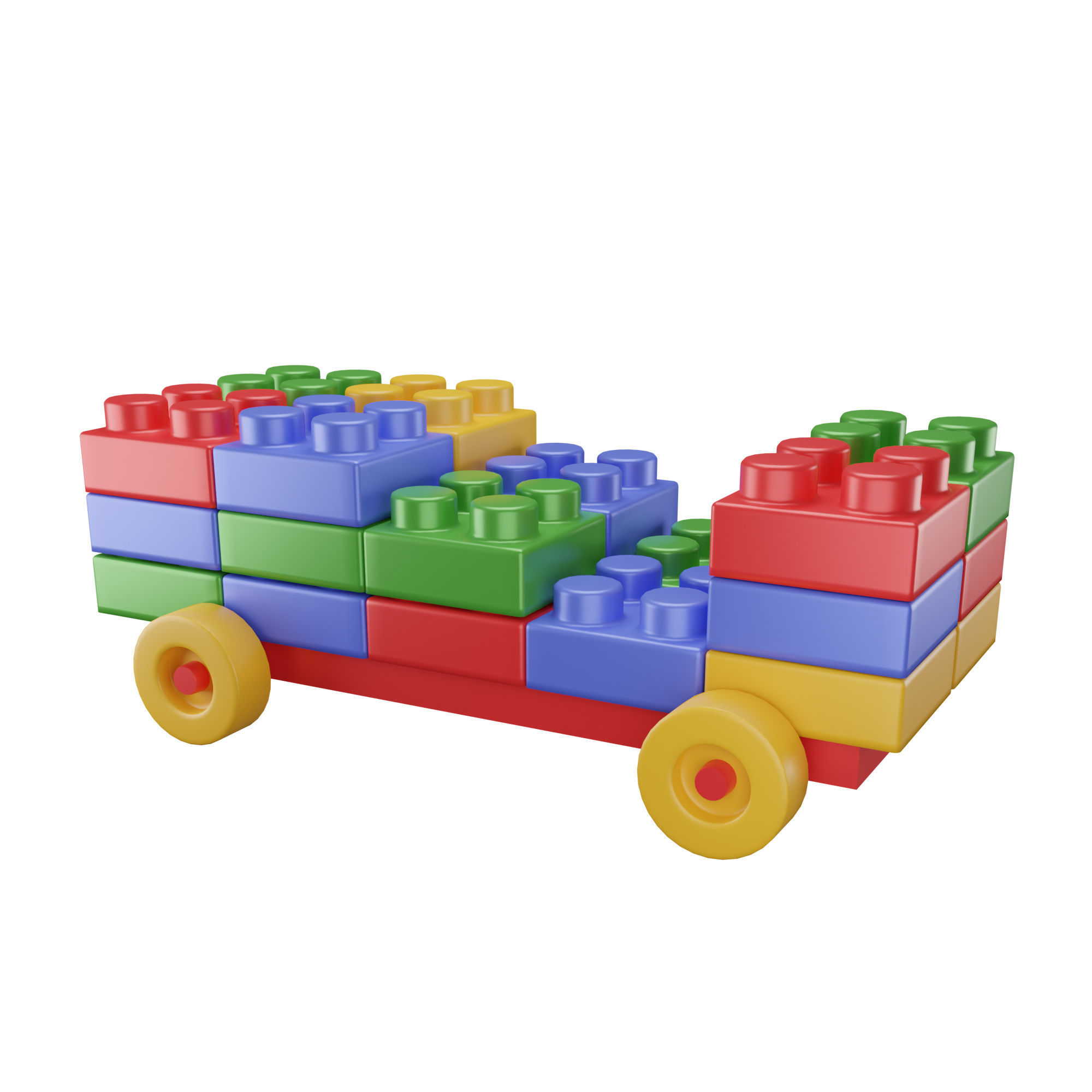Kid Toys Icon Pack 3D Model Low-poly 3D model_7