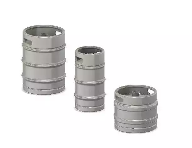 Model Railway - Beer Barrels - Kegs - Modern 3D print model