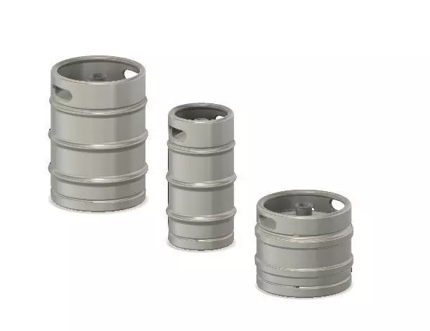 Model Railway - Beer Barrels - Kegs - Modern 3D print model_0