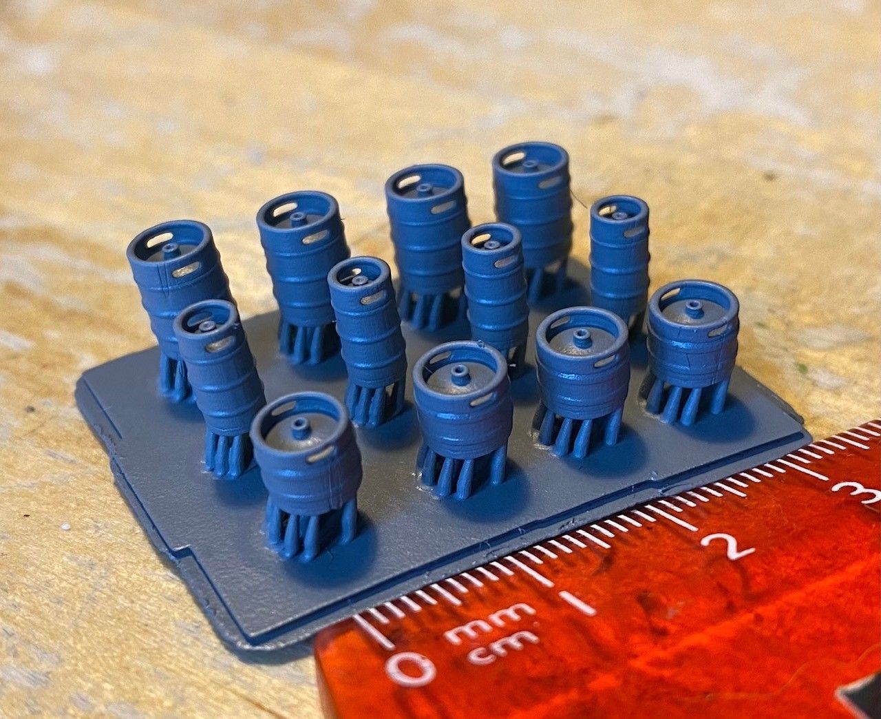Model Railway - Beer Barrels - Kegs - Modern 3D print model_3