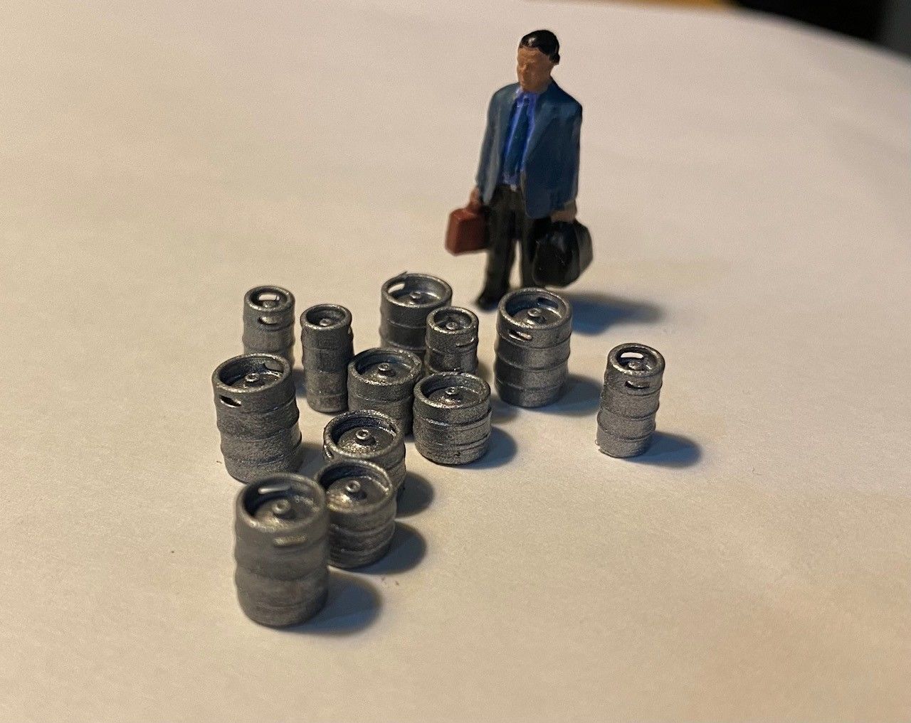 Model Railway - Beer Barrels - Kegs - Modern 3D print model_2