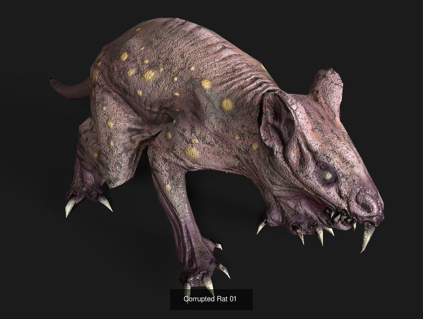 Corrupted Rats 3D Model Collection_5