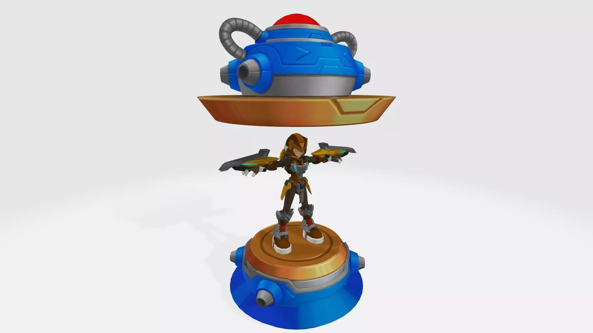 Megaman WarGreymon x Armor 3D print model