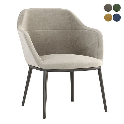 caratos maxalto easy chair 3D model