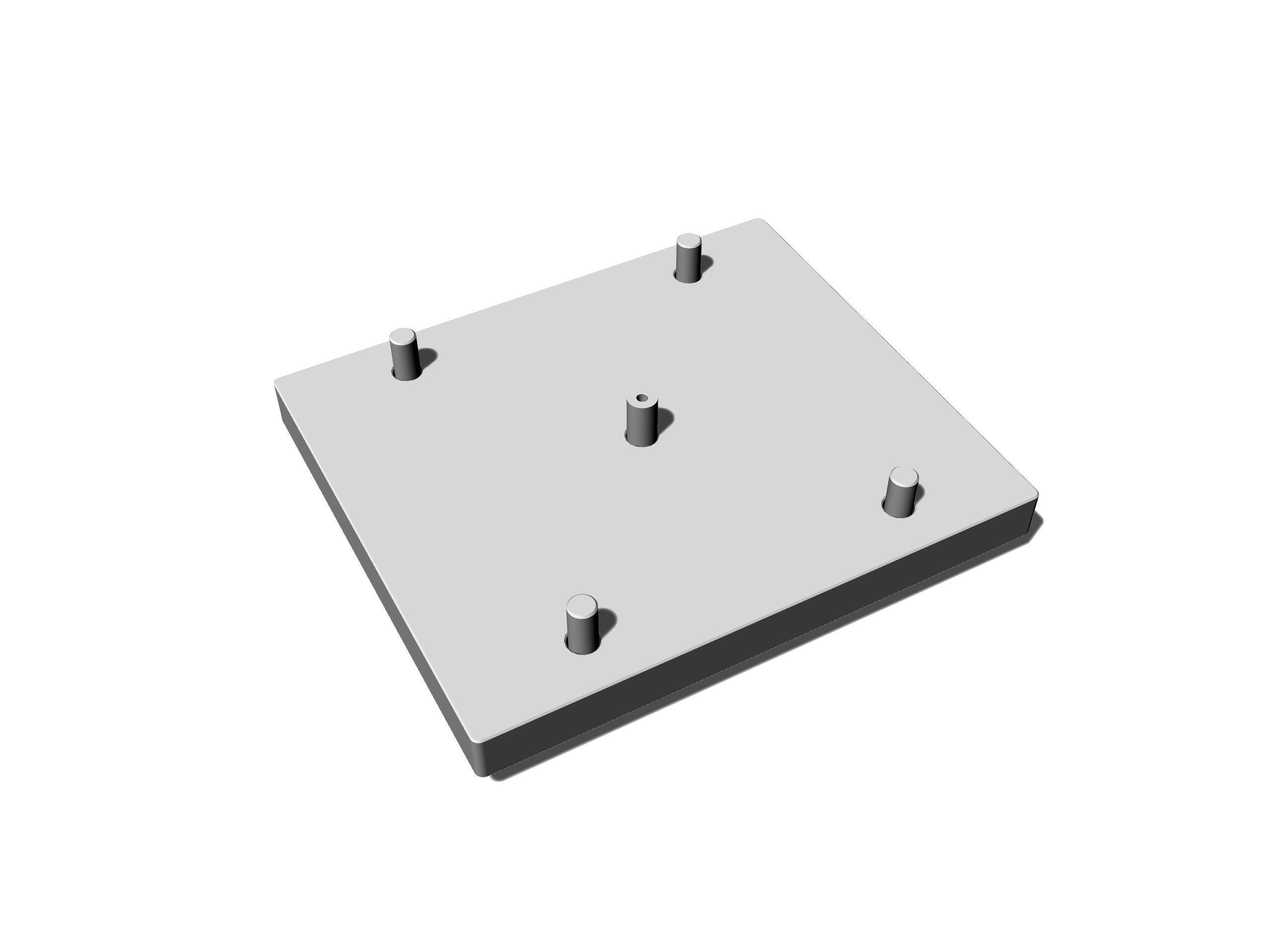 Injection Mold Box Plastic 3D model_3