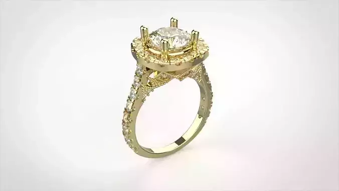 Woman diamond ring R00187