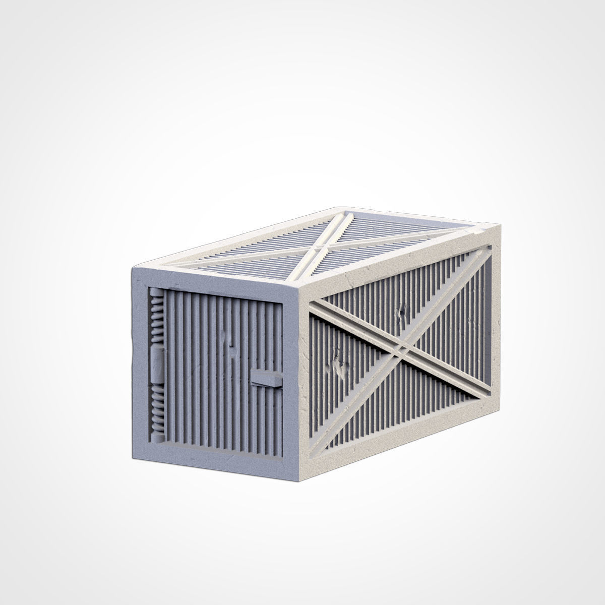 CLASSIC RUINS WTC SET 02 3D print model_16