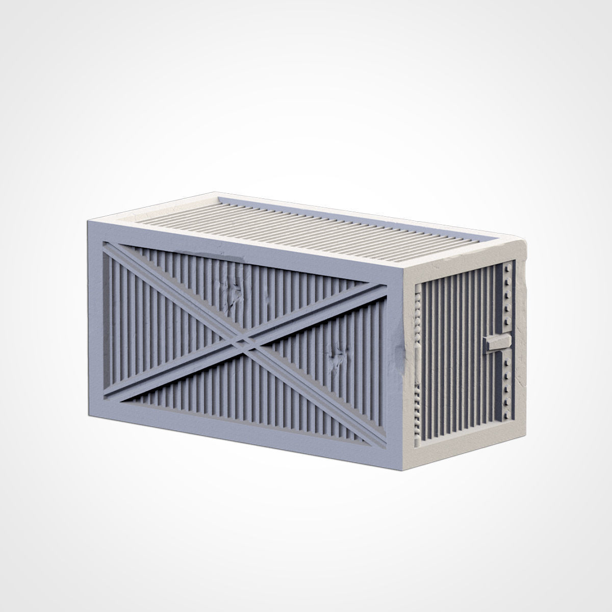 CLASSIC RUINS WTC SET 02 3D print model_15