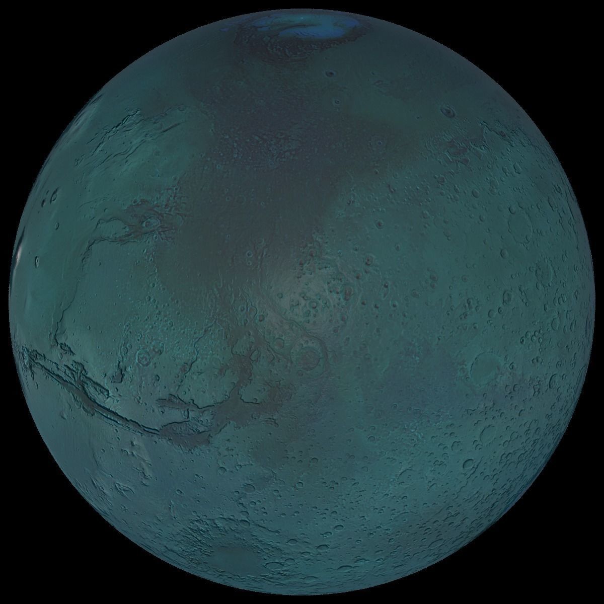 Mars 3D Globe 2 3D model_24