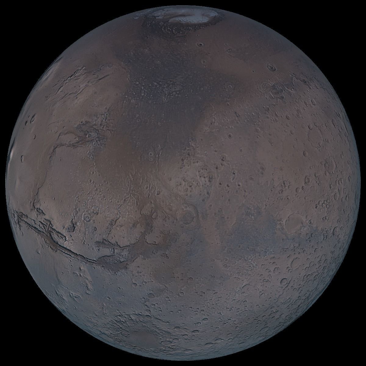 Mars 3D Globe 2 3D model_23