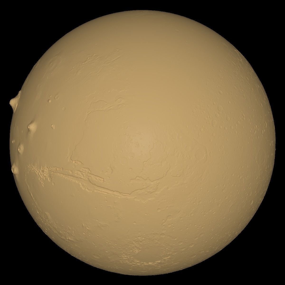 Mars 3D Globe 2 3D model_15