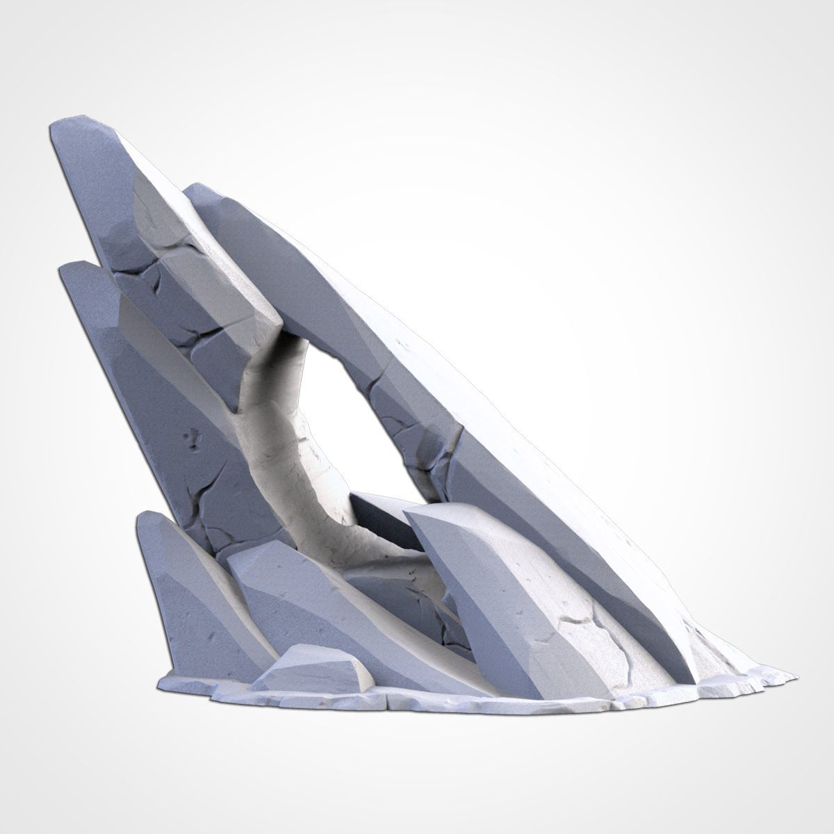 ICE MOUNTAINS 3D print model_3