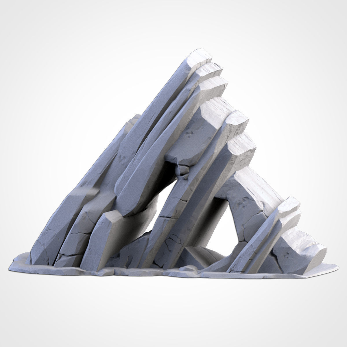 ICE MOUNTAINS 3D print model_4