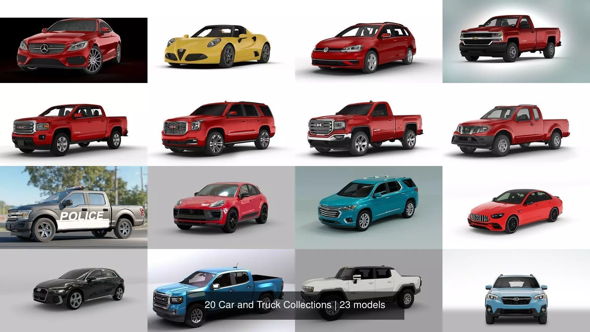 20 Car and Truck Collections _2