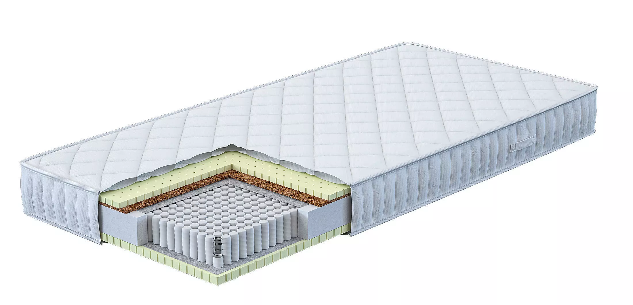 Mattress section 2 3D model_0