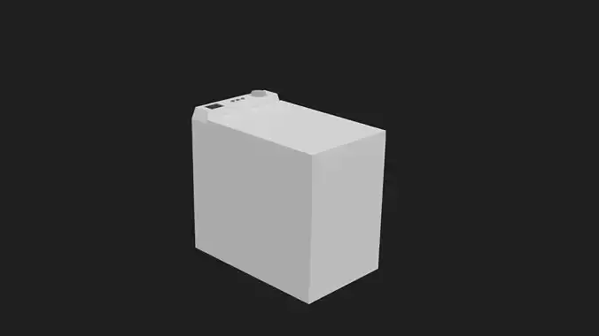 Lowpoly Washing Machine