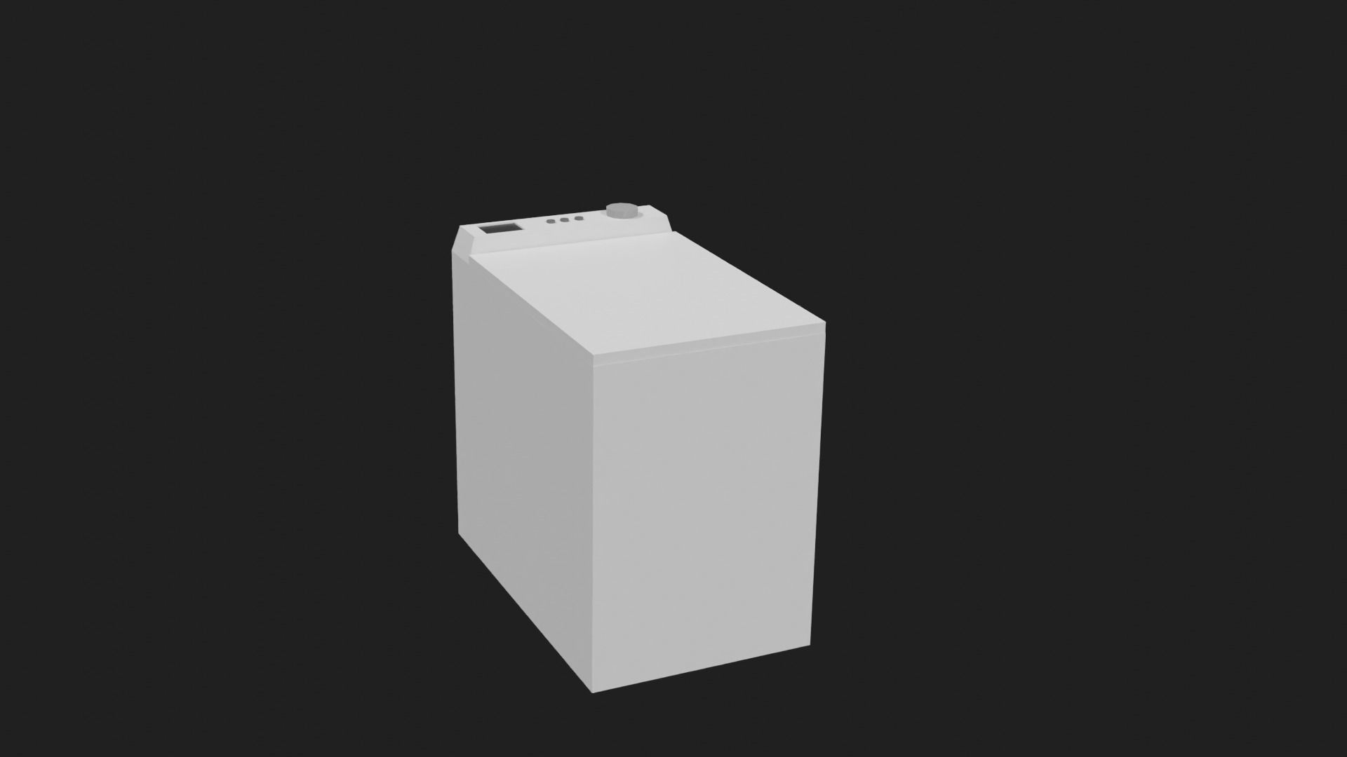 3D model Lowpoly Washing Machine VR / AR / low-poly | CGTrader