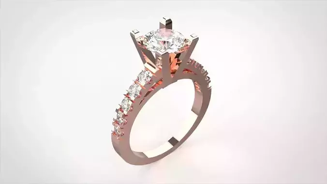 woman diamond ring R00205