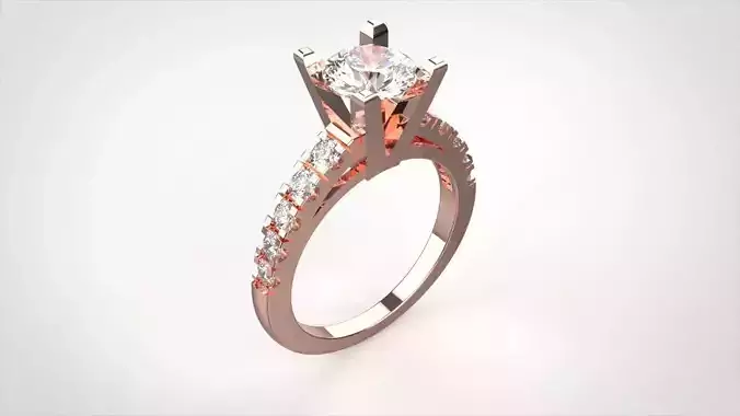 woman diamond ring R00206