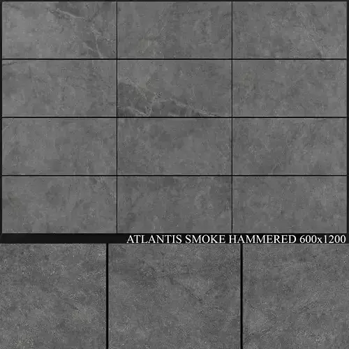 ABK Atlantis Smoke Hammered 600x1200