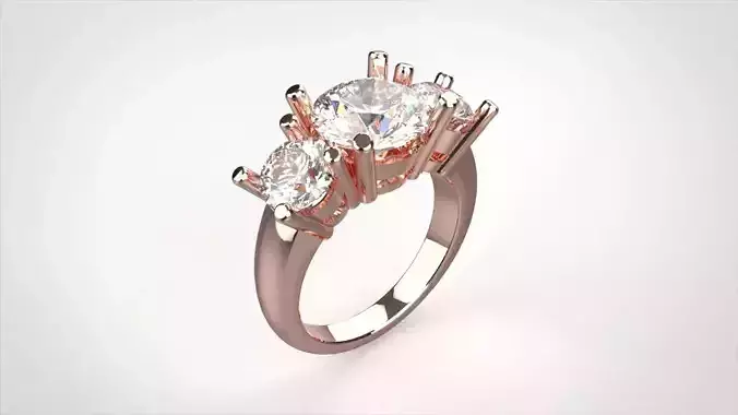 woman diamond ring R00216