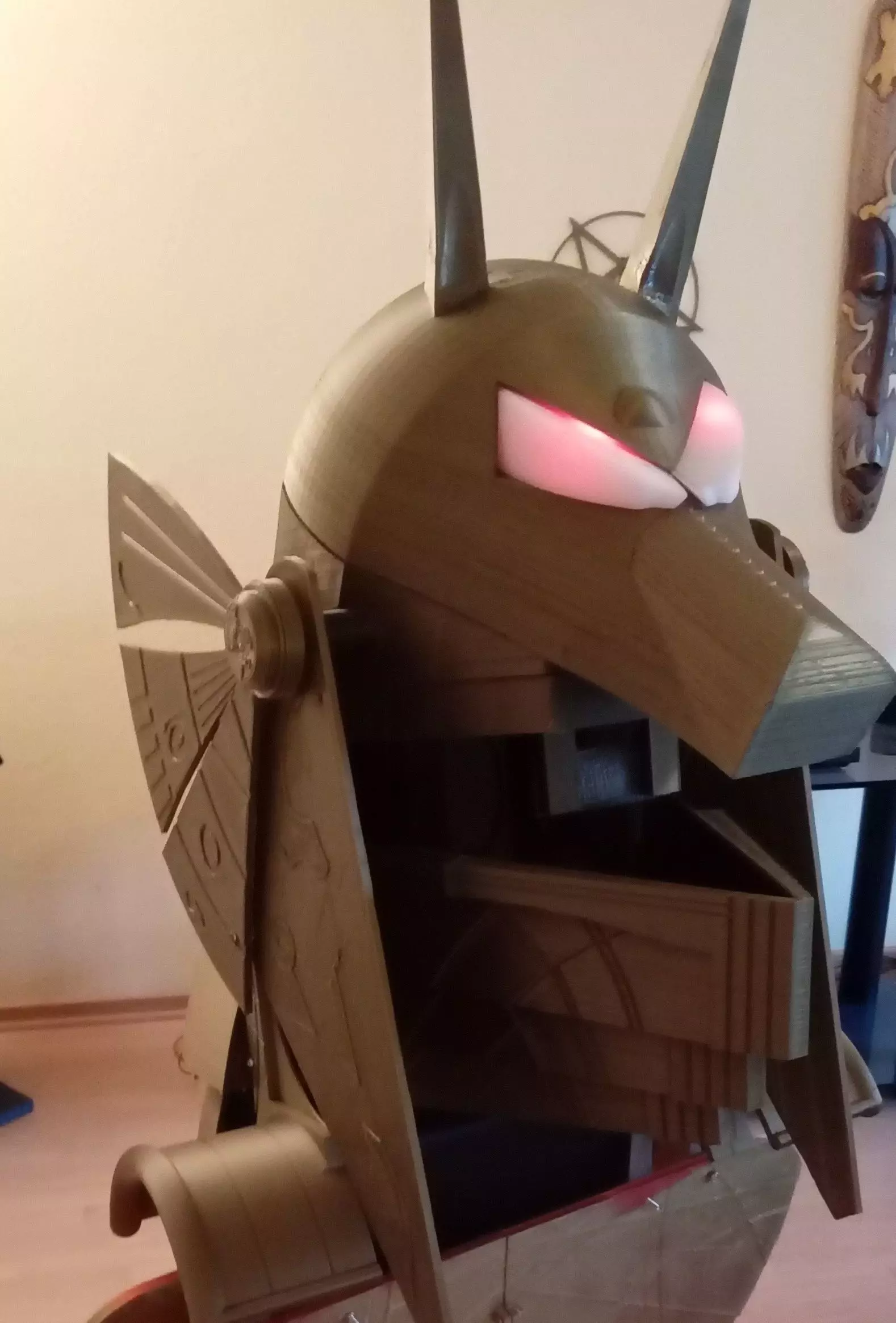 Stargate jaffa anubis helmet 3D print model