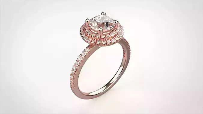 woman diamond ring R00221