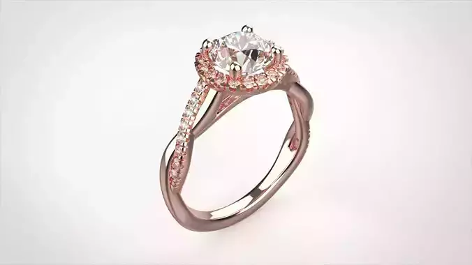 woman diamond ring R00223