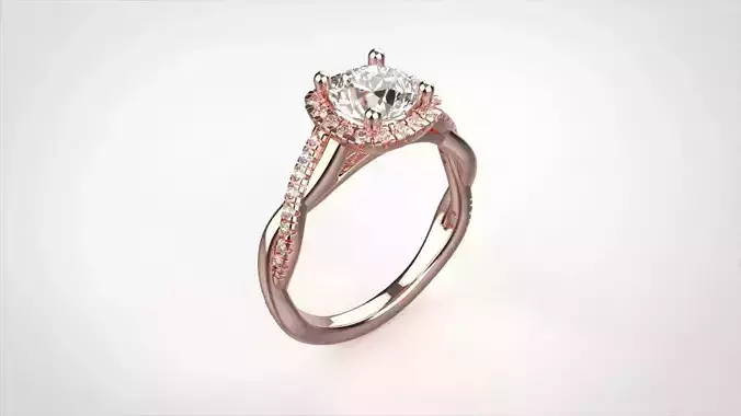 woman diamond ring R00224