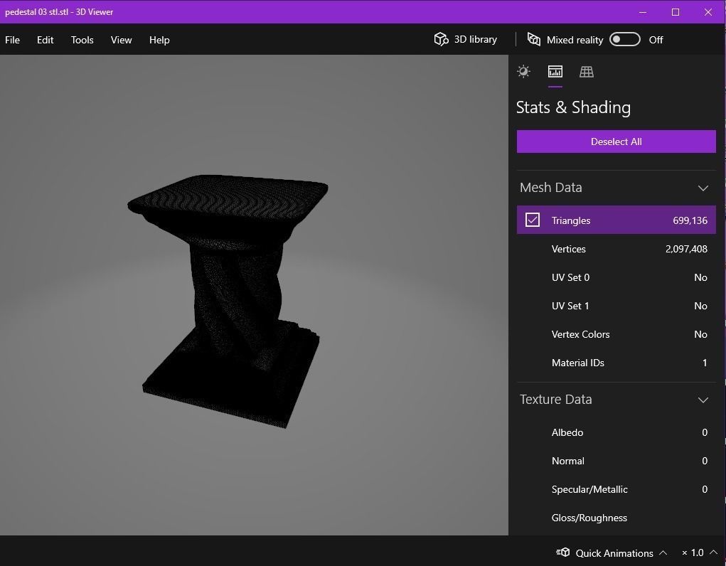 Pedestal 03 3D print model_15
