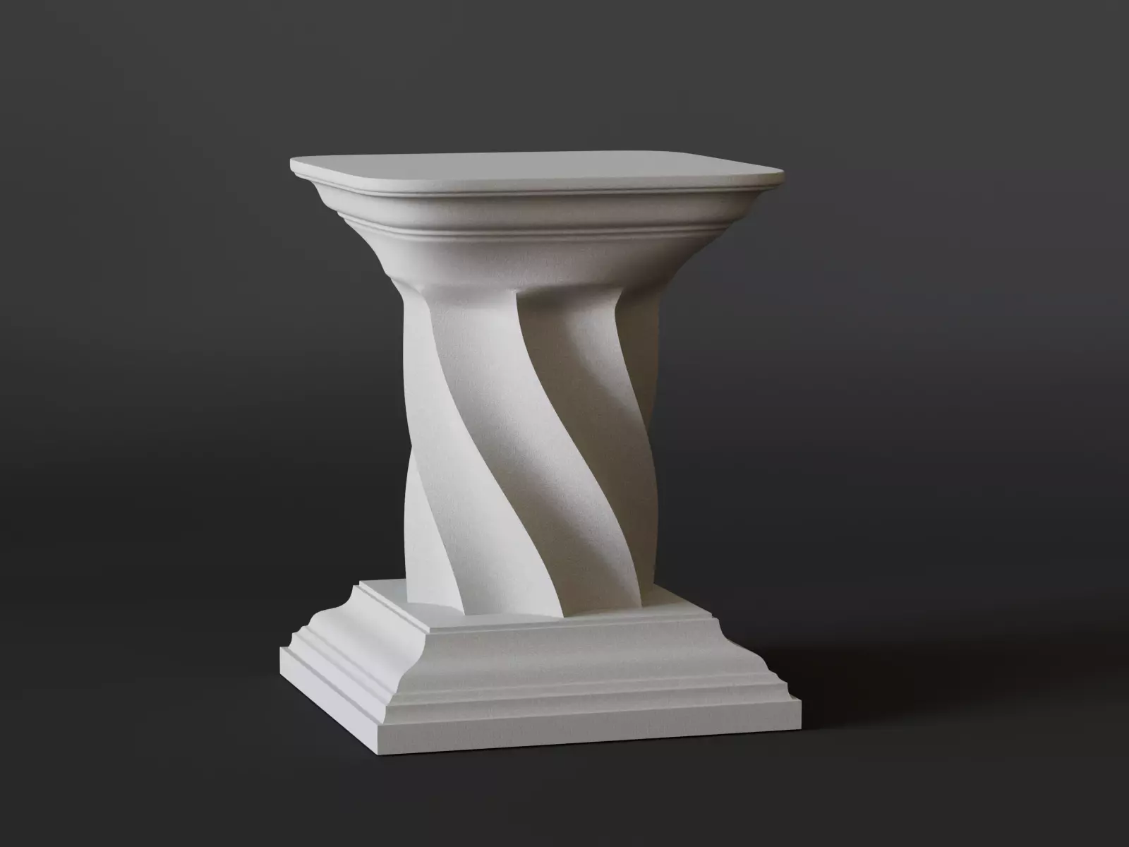 Pedestal 03 3D print model_0