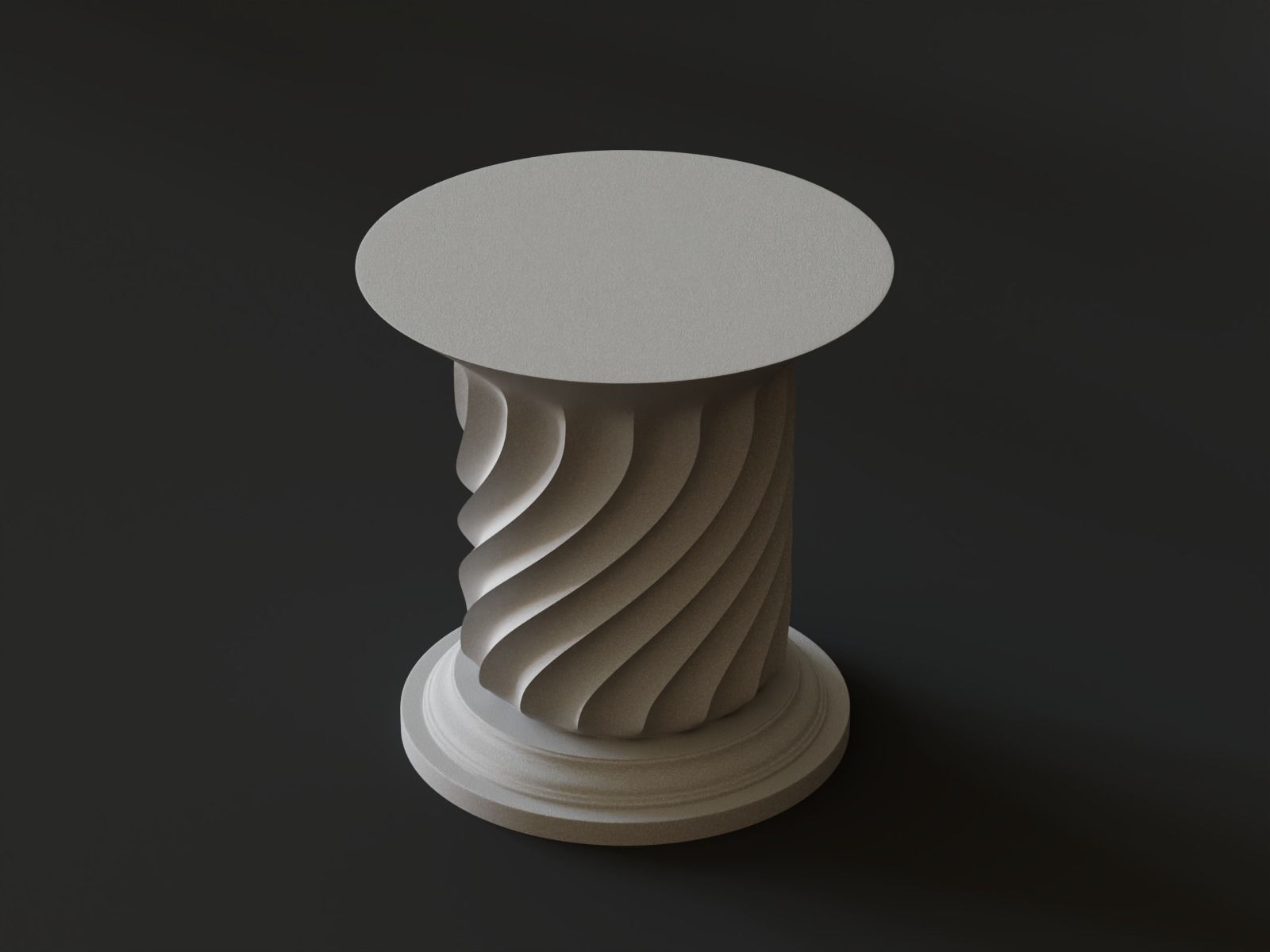 pedestal 04 3D print model_3