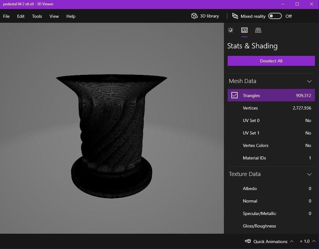 pedestal 04 3D print model_14