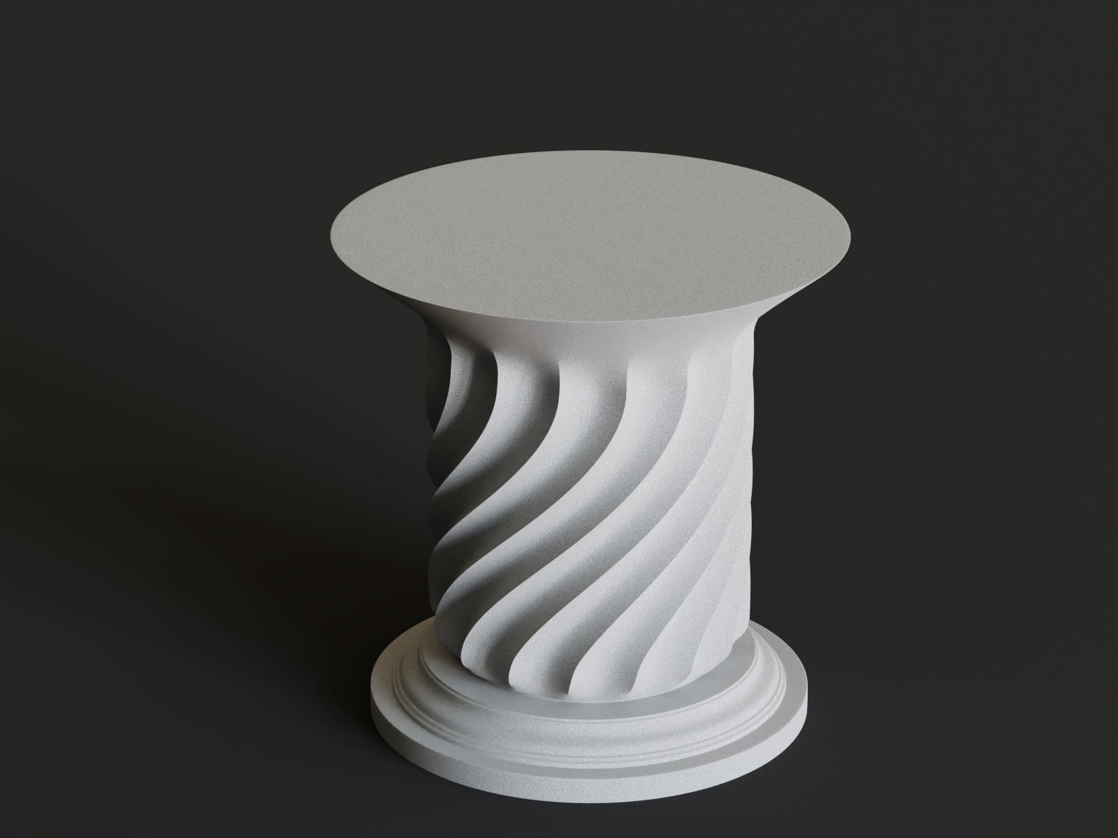 pedestal 04 3D print model_6