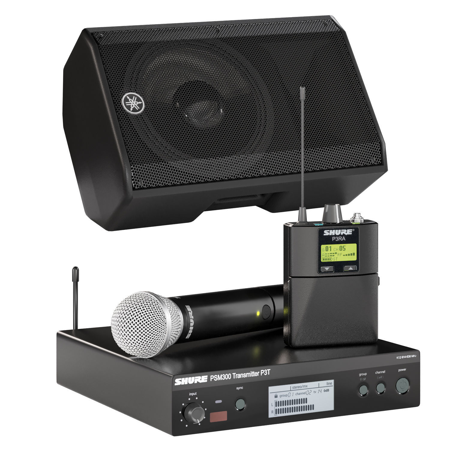 Concert accessories 3D model_1