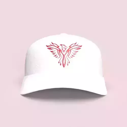 3D Model White Jeans Baseball Cap Phoenix