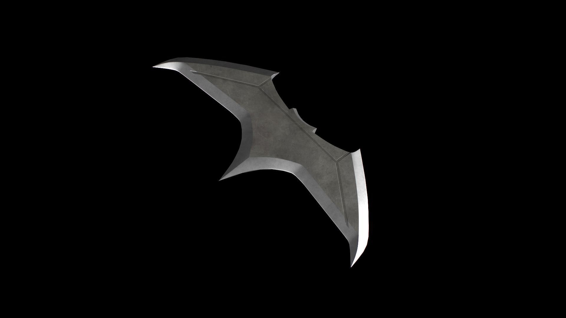Bat Darts Low-poly 3D model_1