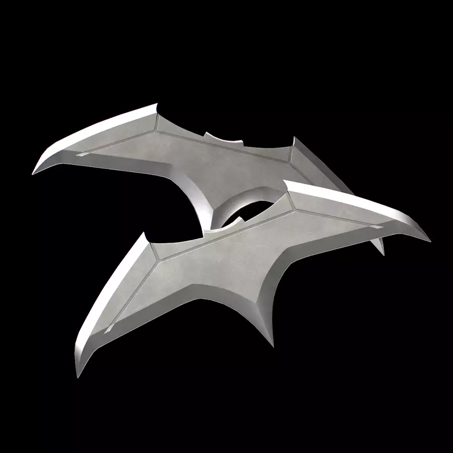 Bat Darts Low-poly 3D model_0