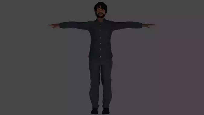 Rigged Male Character 32