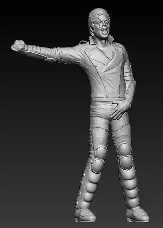 Michael Jackson 3D printable model