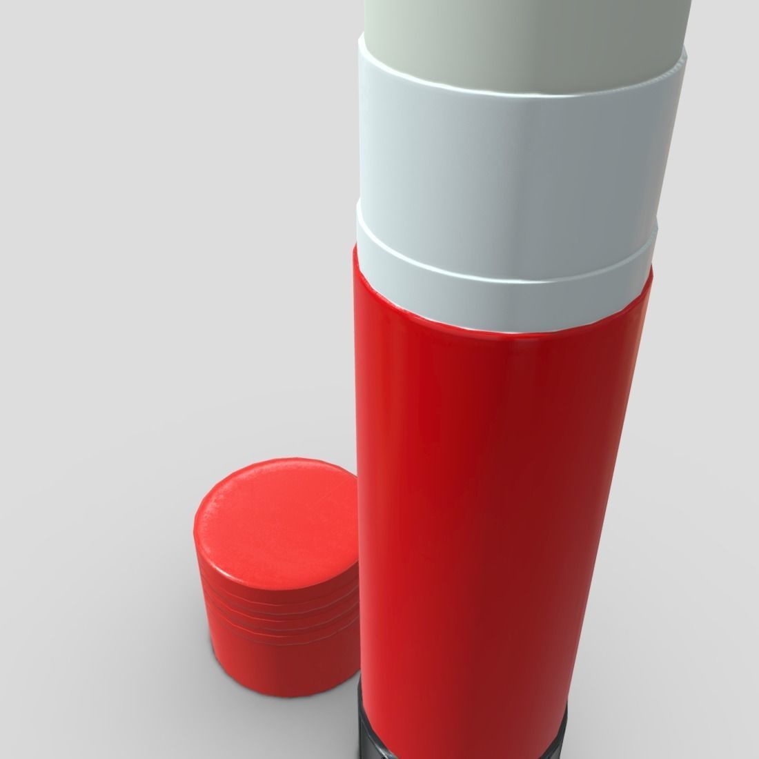 Glue Stick Open Low-poly 3D model_13