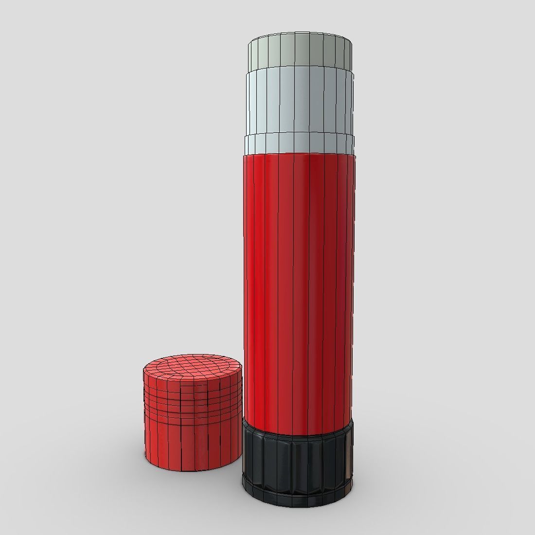 Glue Stick Open Low-poly 3D model_12