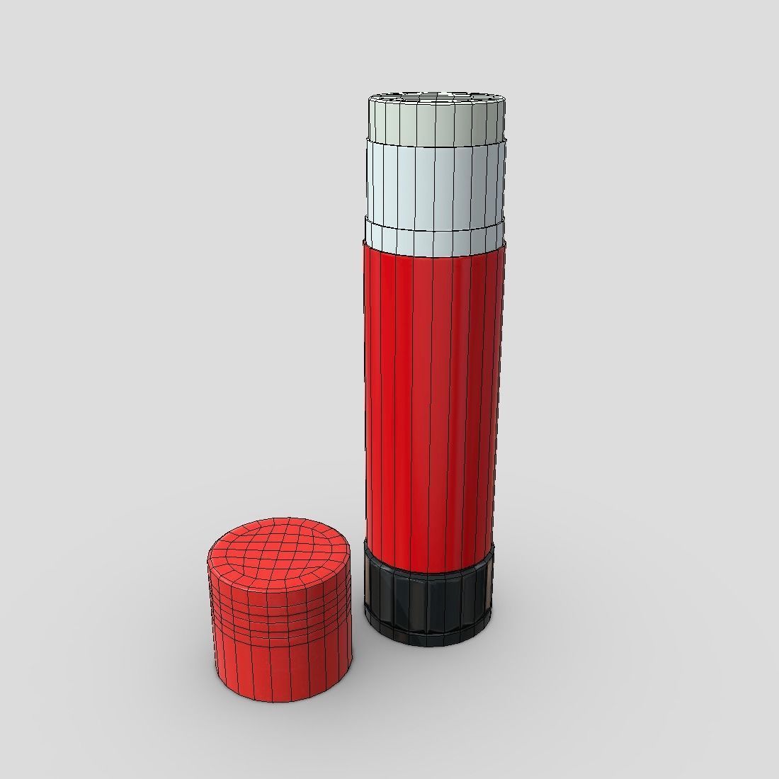 Glue Stick Open Low-poly 3D model_2