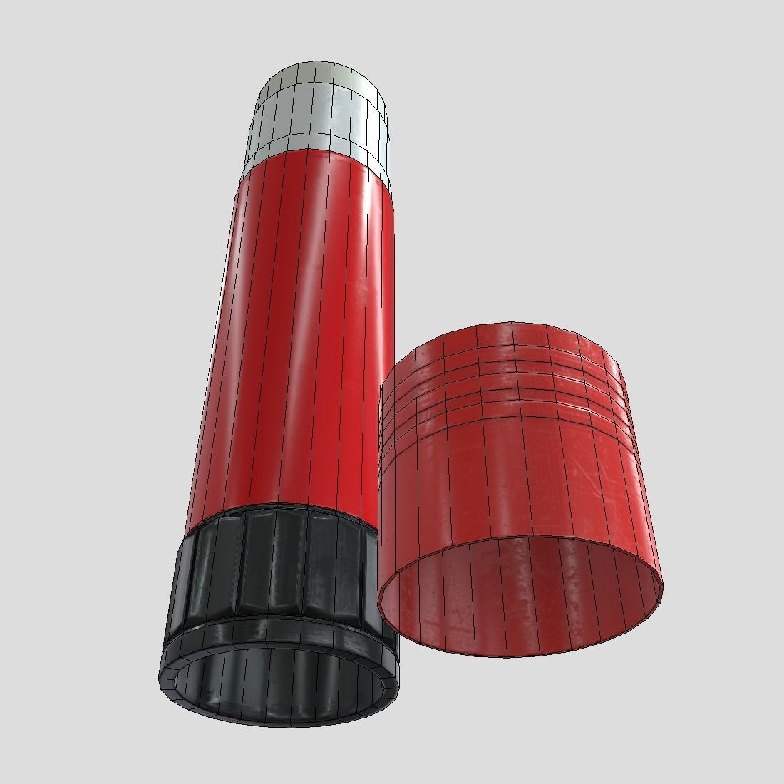 Glue Stick Open Low-poly 3D model_10