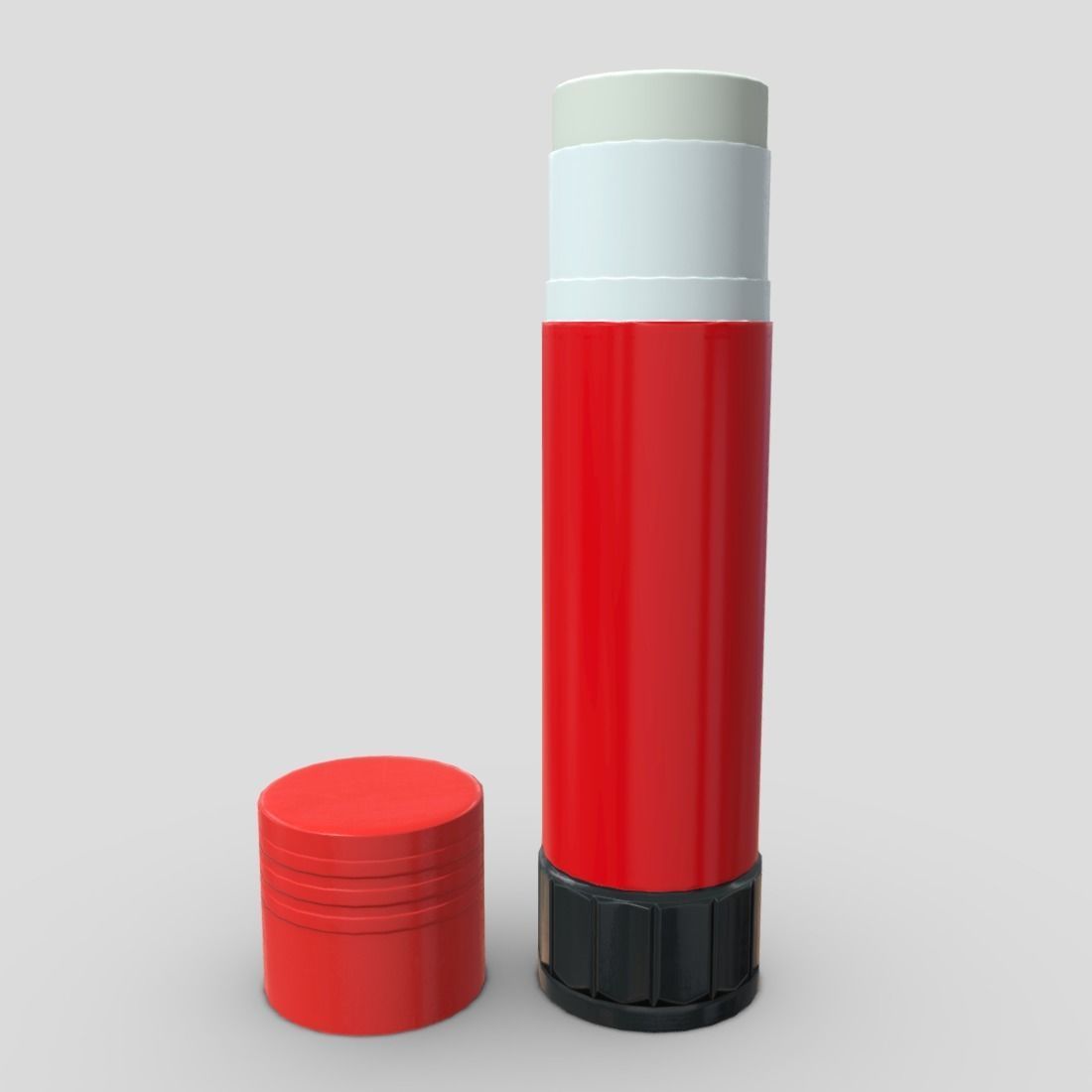Glue Stick Open Low-poly 3D model_3